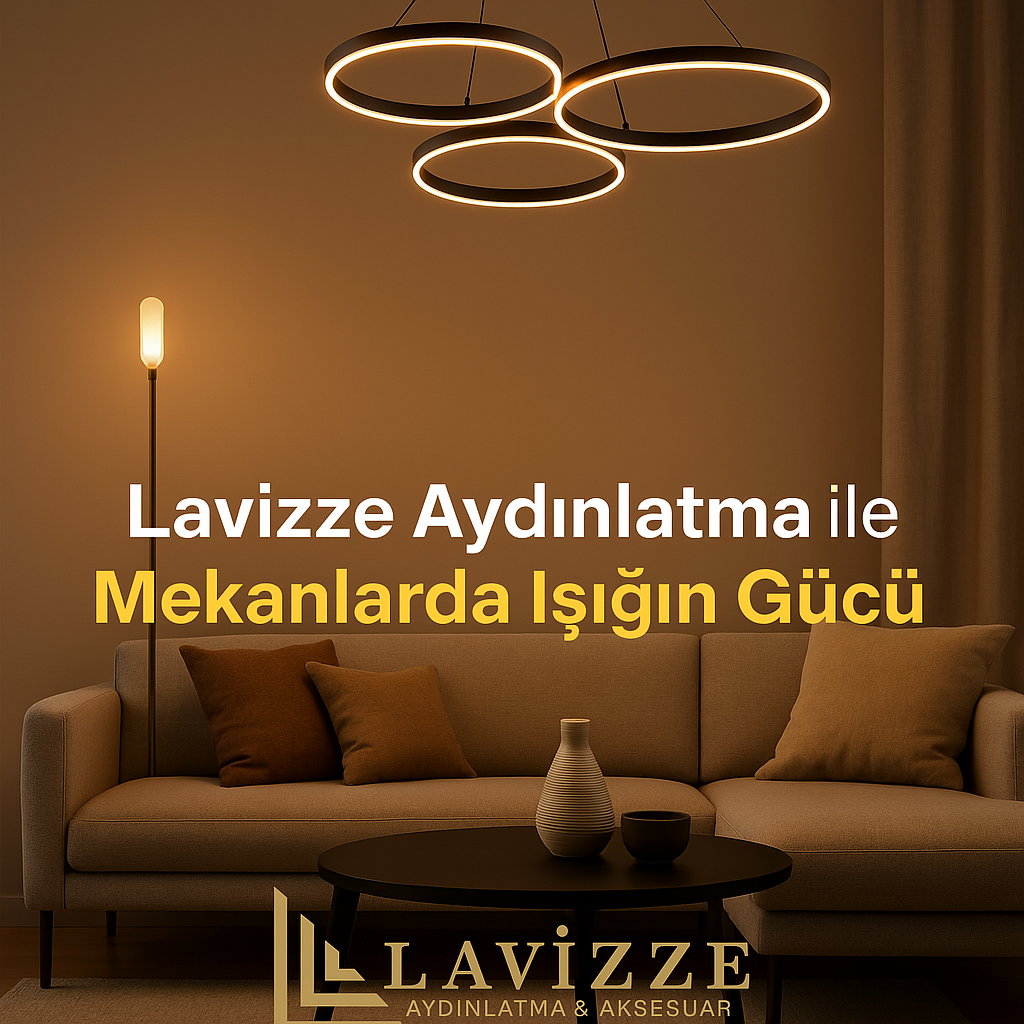Lavizze Aydınlatma ile Mekânlarda Işığın Gücü